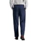 Mens Haggar® Blue Heather Shark Pants - image 3