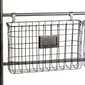 9th & Pike&#174; Large Black Metal Basket Wall Rack - image 5