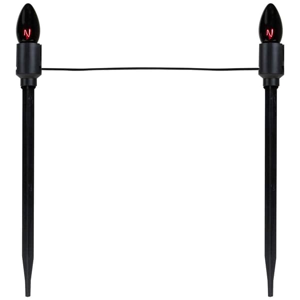 Northlight Seasonal 10ct. Purple Bulb Halloween Pathway Markers