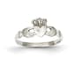 Gold Classics&#40;tm&#41; White Gold Claddagh Ring - image 1