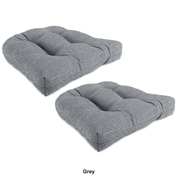 Jordan Manufacturing 2pc. 18in. Tory Wicker Chair Cushions