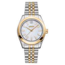 Womens DKNY Nolita Midi Mother of Pearl Dial Watch - DK1L029M0075