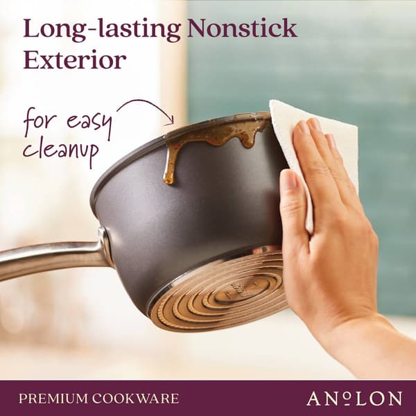 Anolon&#174; Accolade 2.5qt. Hard-Anodized Nonstick Saucepan