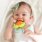 Infantino&#174; Lil Nibbles Textured Silicone Carrot Teether - image 2