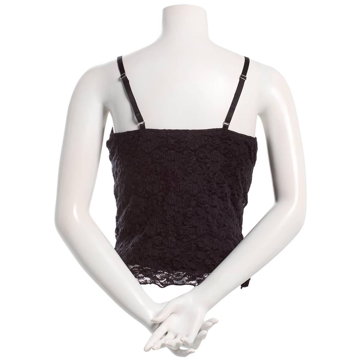 Juniors Madden Girl Stretch Eyelet Lace Trim Camisole