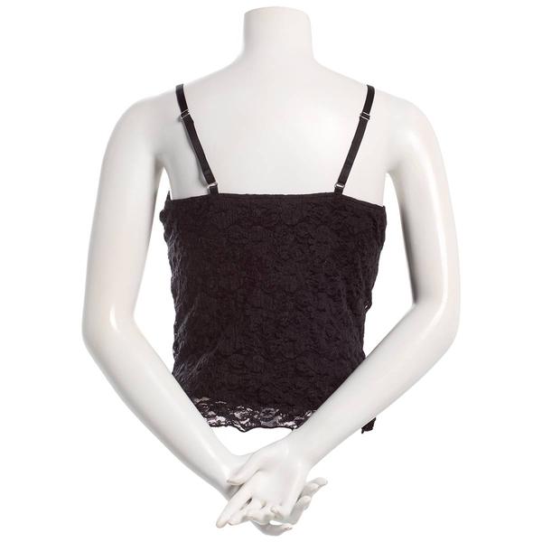 Juniors Madden Girl Stretch Eyelet Lace Trim Camisole