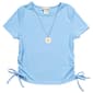 Girls (7-12) Dream Girl Side Cinch Tee w/ Daisy Necklace - image 2