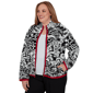 Plus Size Alfred Dunner Dinner Theater Mixed Motif Sweater Jacket - image 3