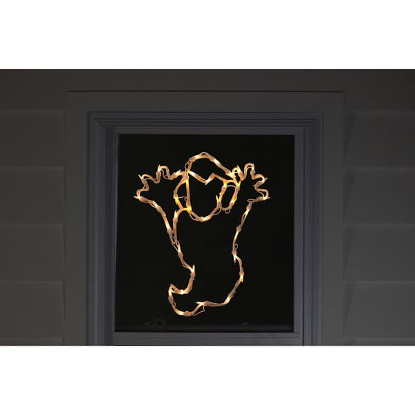 Northlight Seasonal 15in. Ghost Halloween Window Silhouette Décor