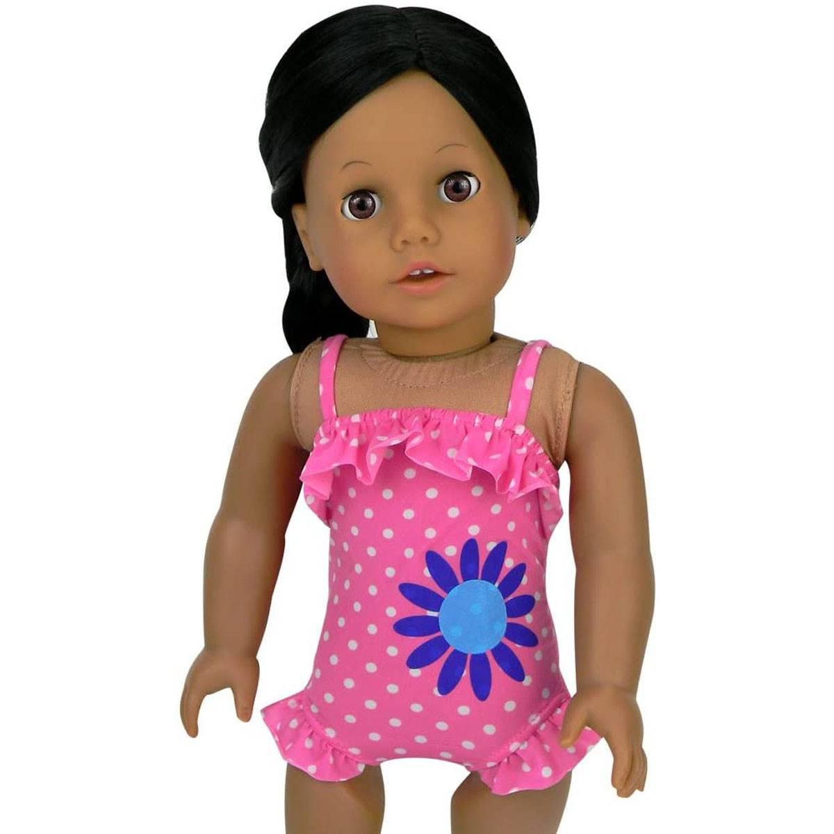 Sophia's® Polka Dot Bathing Suit &amp; Inner Tube Set