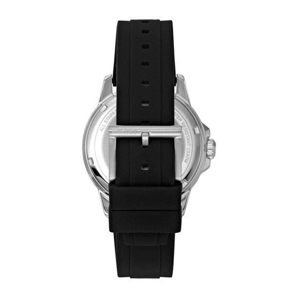Mens DKNY Sport Watch Black Silicone Strap - DK1G130P0015