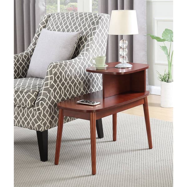 Convenience Concepts Maxwell Mid Century 2 Tier End Table
