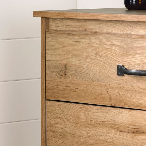 South Shore Tassio 6-Drawer Nordik Oak Double Dresser