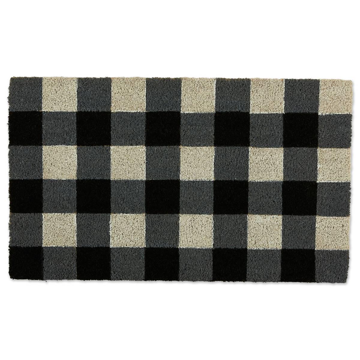 Design Imports Buffalo Check Doormat