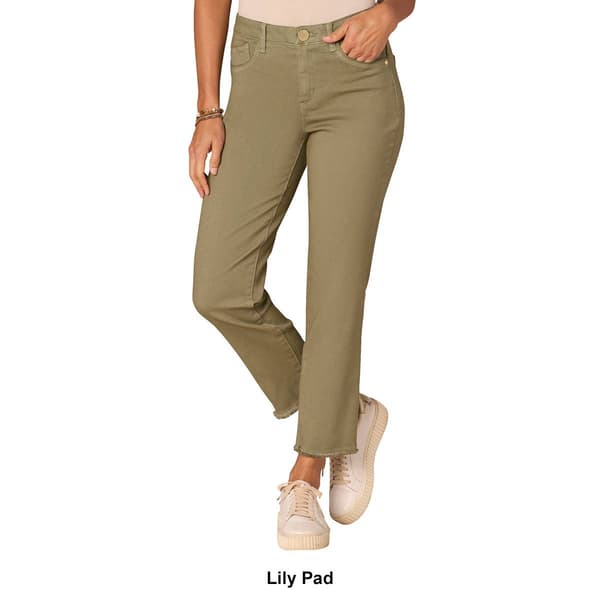 Womens Democracy "Ab"solution&#174; Hi-Rise Slim Straight Leg Pants