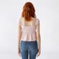 Juniors Derek Heart Baby doll V-Neck Top w/ Hardware and Bra Cup - image 2