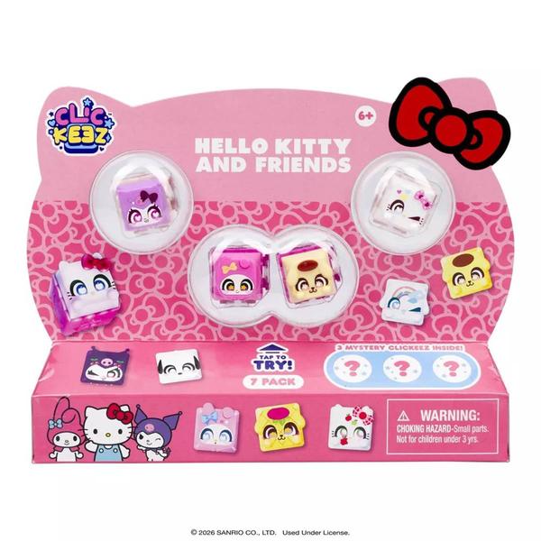 Clickeez(tm) 7pk. Hello Kitty & Friends - image 