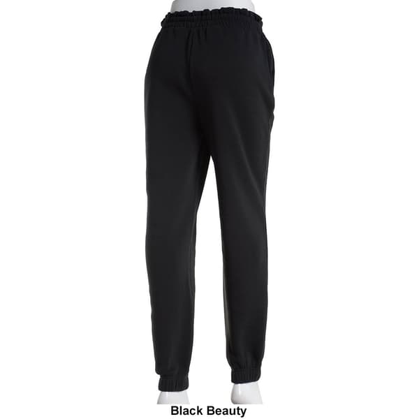 Juniors Derek Heart High-Rise Paper Bag Boyfriend Sweatpants