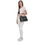 Calvin Klein Bianca Solid Satchel w/ Snap Closure - image 8