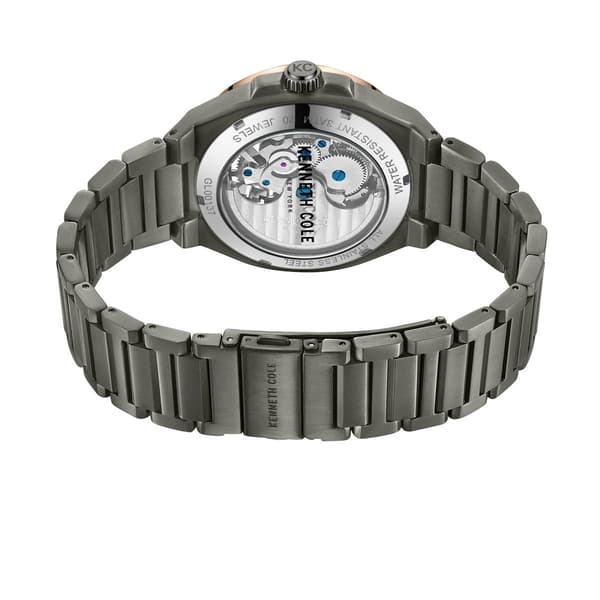 Mens Kenneth Cole Automatic Black Dial Watch - KCWGL0013703