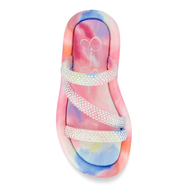 Big Girls Jessica Simpson Kaylen Strap Slide Sandals
