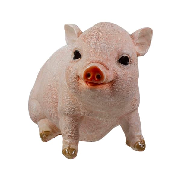 Northlight Seasonal 12in. Piglet Outdoor Garden Statue