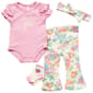 Baby Girl (3-9M) Baby Essentials 4pc. Dads Girl Bodysuit Pant Set - image 1