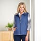 Womens Hasting & Smith Quilted Textured Full Zip Front Vest - image 1