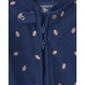 Baby Boy (NB-9M) Carter''s® Football Zip Sleep & Play Pajamas - image 3
