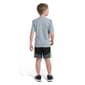 Toddler Boy adidas® Short Sleeve Color Block Short Set - image 2