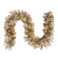 Puleo International 9ft. Pre-Lit Tan Garland - image 1