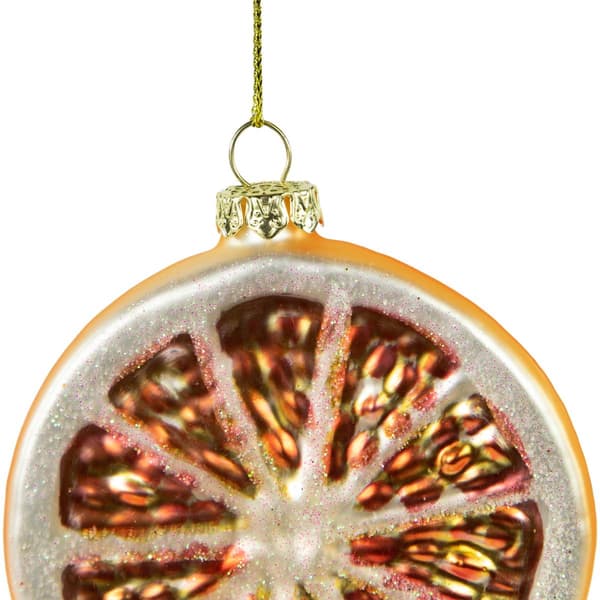 Northlight Seasonal 3.5in. Orange Slice Christmas Ornament