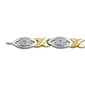 Diamond Classics&#8482; 1/10ct.Diamond Sterling Silver Fashion Bracelet - image 3