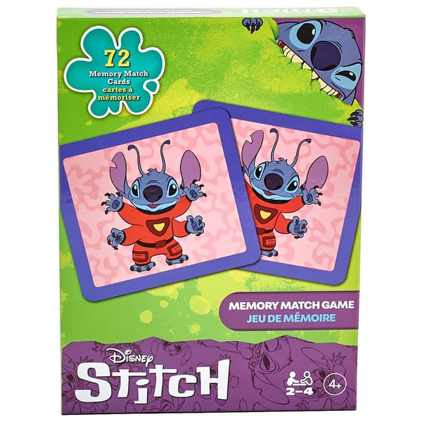 Disney Stitch 72pc. Memory Match - image 