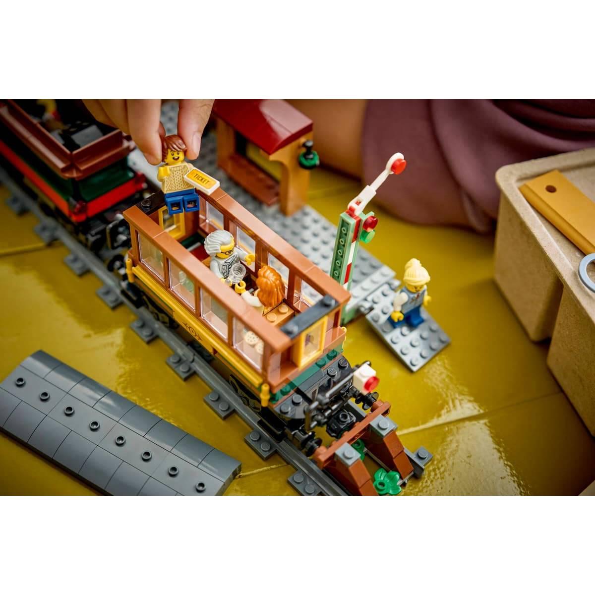 LEGO® City Vintage Steam Train Building Kit