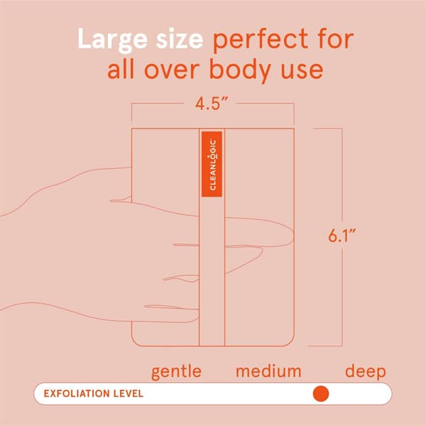 Cleanlogic Bath &amp; Body Large Body Exfoliator