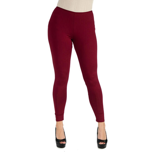 Womens 24/7 Comfort Apparel Stretch Ankle Length Leggings - image 