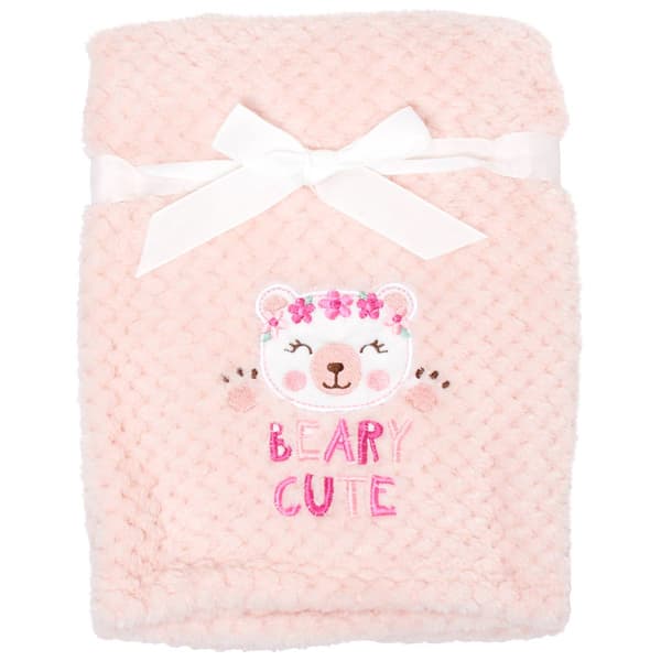 Zak & Zoey Beary Cute Popcorn Blanket - image 