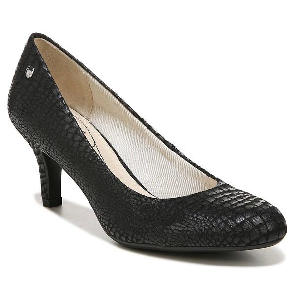 Womens LifeStride Parigi Faux Leather Croco Pumps - image 
