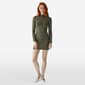 Juniors Madden Girl Metallic Mock Neck Mini Sheath Dress - image 1