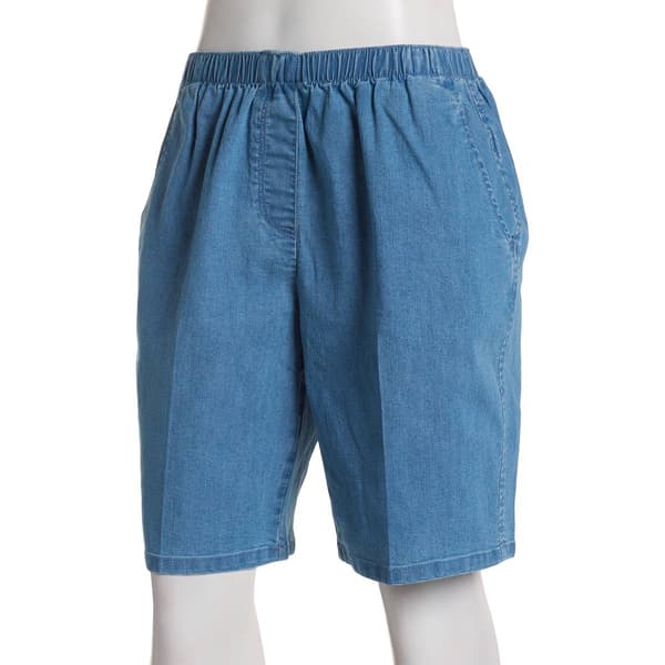 Plus Size Components Denim Shorts
