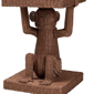 bali & pari Miyoco Handwoven Rattan Monkey End Table - image 5