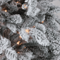 Northlight 7.5ft. Real Touch™ Pre-Lit Flocked Fir Christmas Tree - image 2