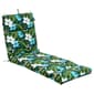 Jordan Manufacturing Floral French Edge Chaise Lounge Cushion - image 1
