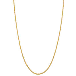 Gold Classics&#40;tm&#41; Gold Over Sterling Silver Woven Chain Necklace