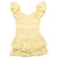 Girls (7-16) Rare Editions Sweetheart Floral Shirred Romper - image 2