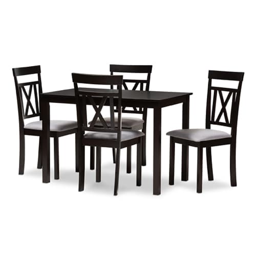 Baxton Studio Rosie Dining 5pc. Set