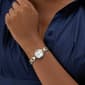 Womens Guess Two-Tone Silver Dial Analog Watch - GW1019L3 - image 6