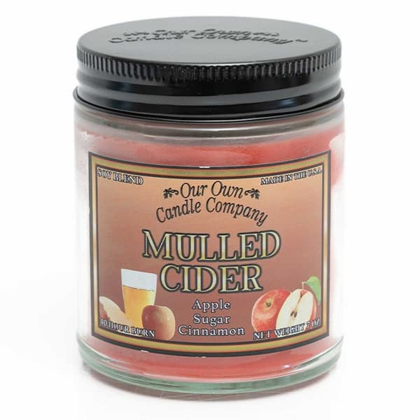Our Own Candle Company 7oz. Mulled Cider Jar Candle - image 