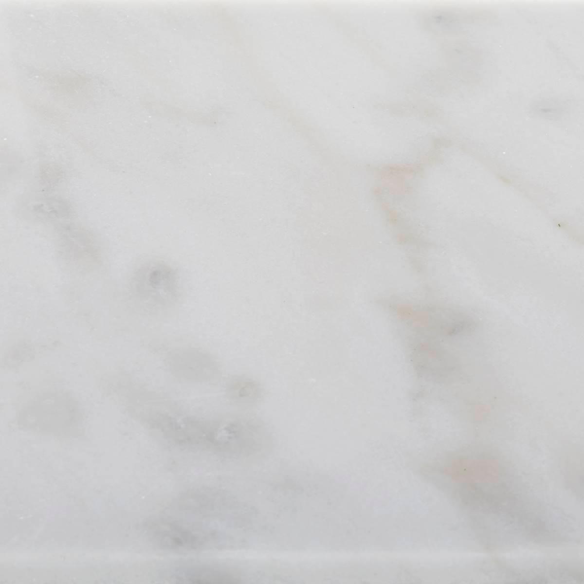 9th & Pike® White Metal Contemporary Console Table